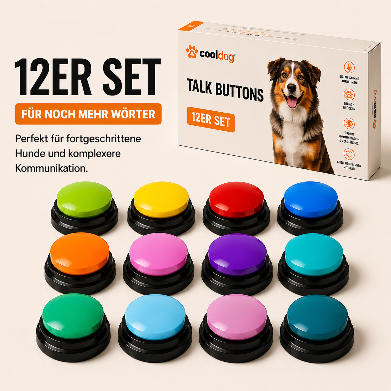CoolDog Talk Sprachbuttons