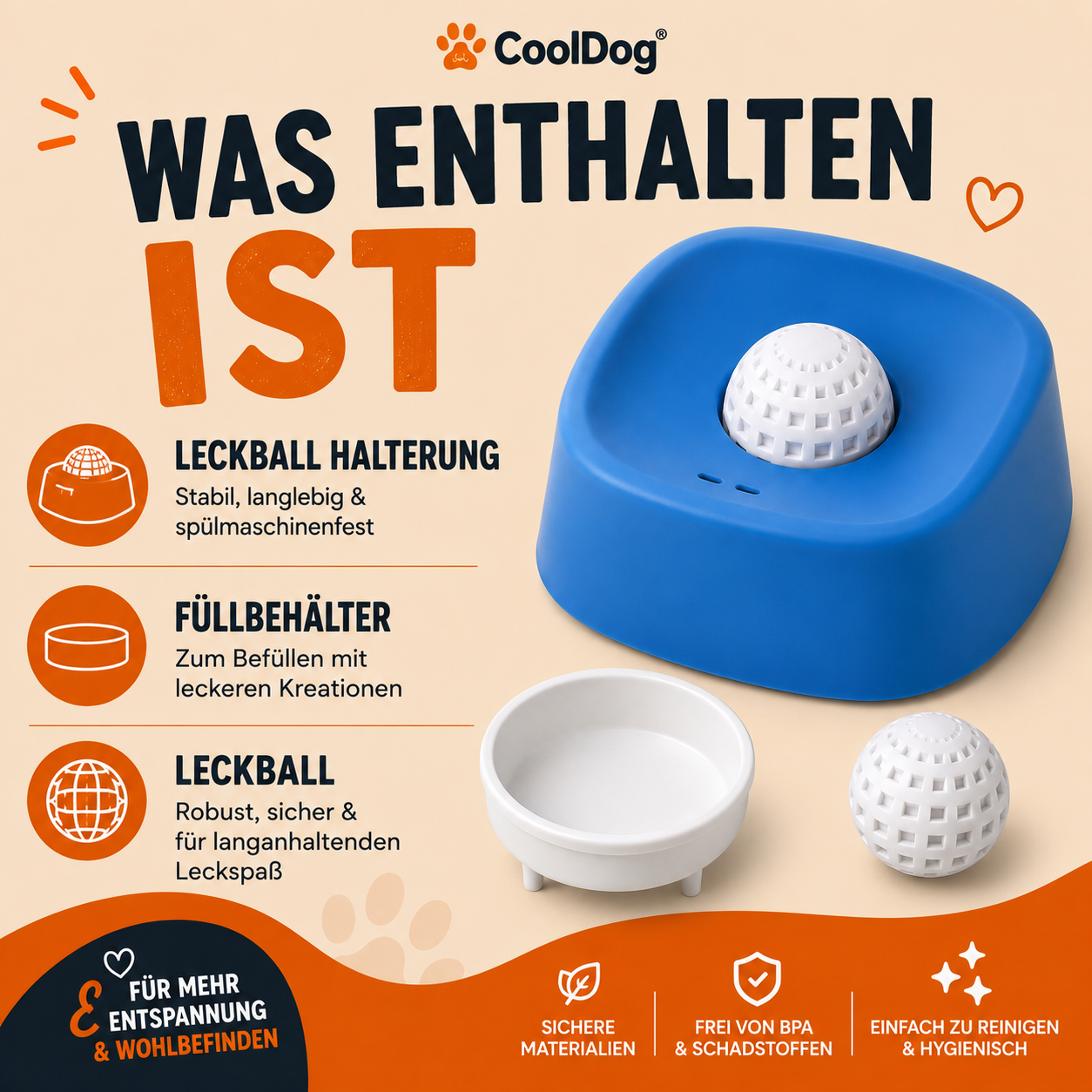 CoolDog - Leckball & 10 Rezeptideen